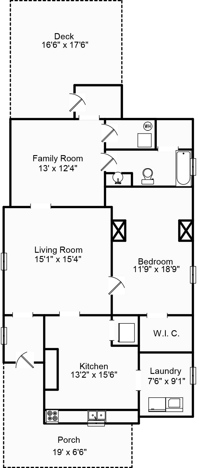 324 S Madison Street, Cerro Gordo, IL Floorplan
